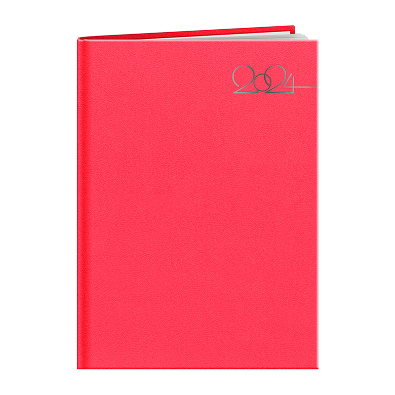 Agenda Prestige Format Bureau (21 x 27 cm), Rouge