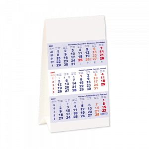 Calendrier Triptyque Chevalet INTCH 3M