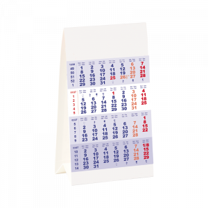 Calendrier Triptyque Chevalet INTCH 4M