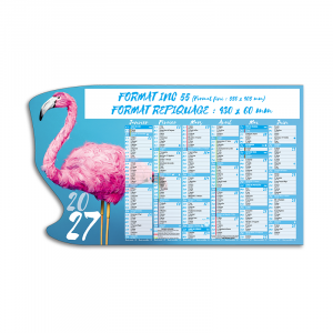 Calendrier Découpé ANIMAUX COLORES