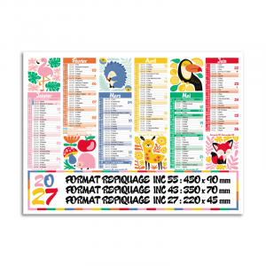 Calendrier Thématique Drole de Betes