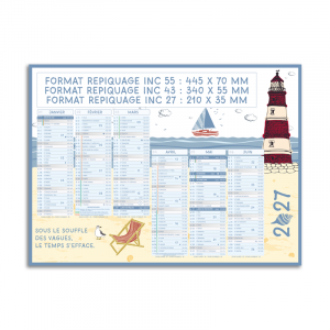 Calendrier Thématique Pause Marine