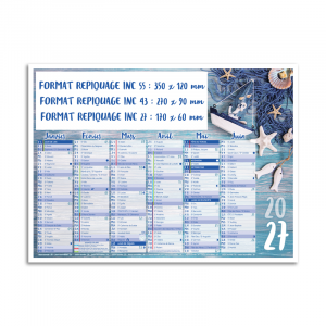 Calendrier Thématique Tresors de Mer